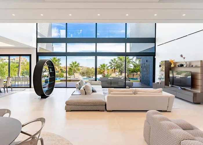 Michaela Moderna De Super Lujo Con Piscina Y Vistas Вілла *