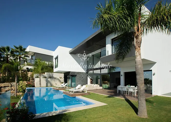 Michaela Moderna De Super Lujo Con Piscina Y Vistas *