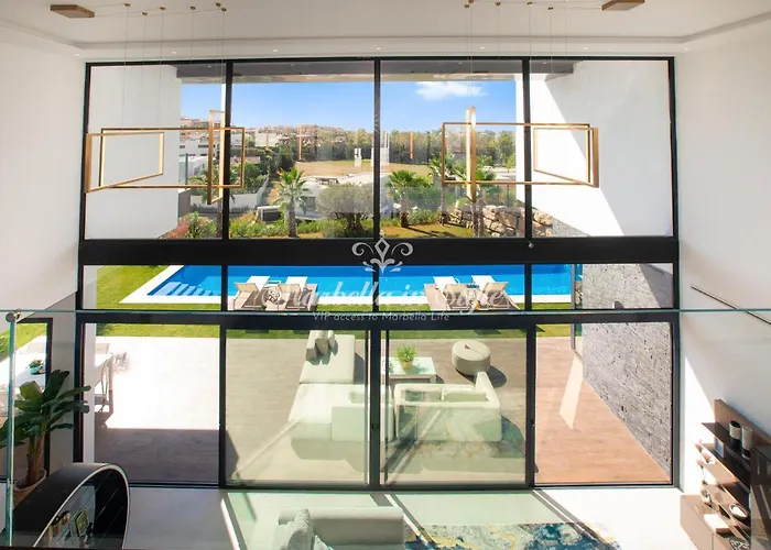 Michaela Moderna De Super Lujo Con Piscina Y Vistas Villa *